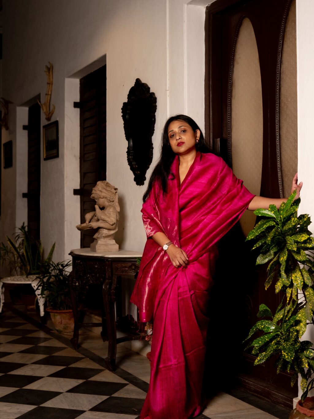 rani_pink_silk_saree